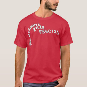 T-shirt Guthrie Cette Machine Tue La Guitare Des Fascistes