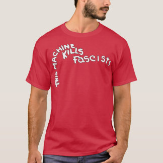 T-shirt Guthrie Cette Machine Tue La Guitare Des Fascistes