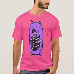 T-shirt Gutless cat from battle cats