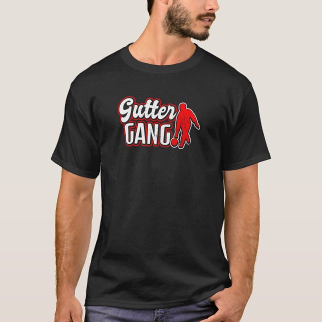 T-shirt Gutter B0wler Gutter Gang (Devant)