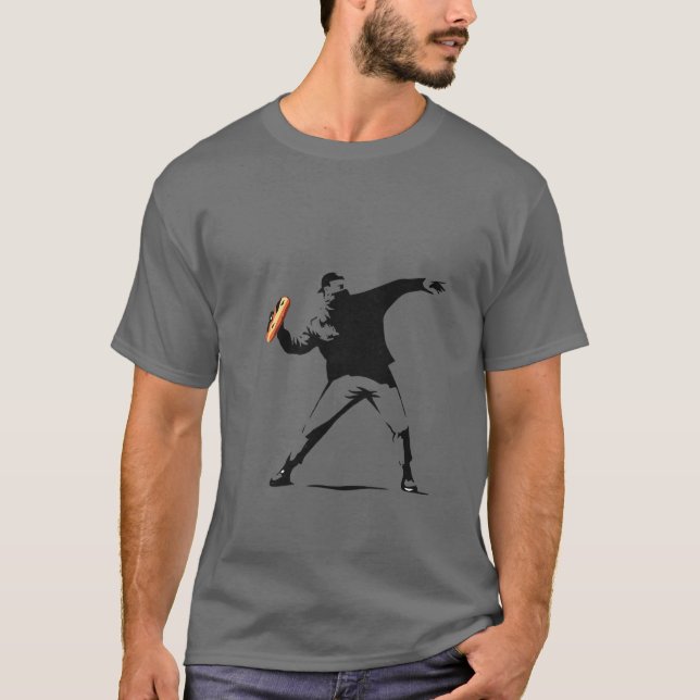 T-shirt Guy au sandwich de D.C. libre – Protestation audac (Devant)