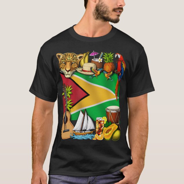 T-shirt Guyana (Devant)
