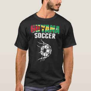 T-shirt Guyana Bal De Football Sur Net Guyanais Football S