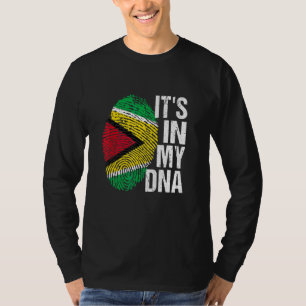 T-shirt guyana c'est dans mon ADN mois du patrimoine guyan