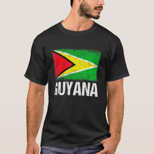 T-shirt Guyana Drapeau Hommes Femmes Enfant Patriotique