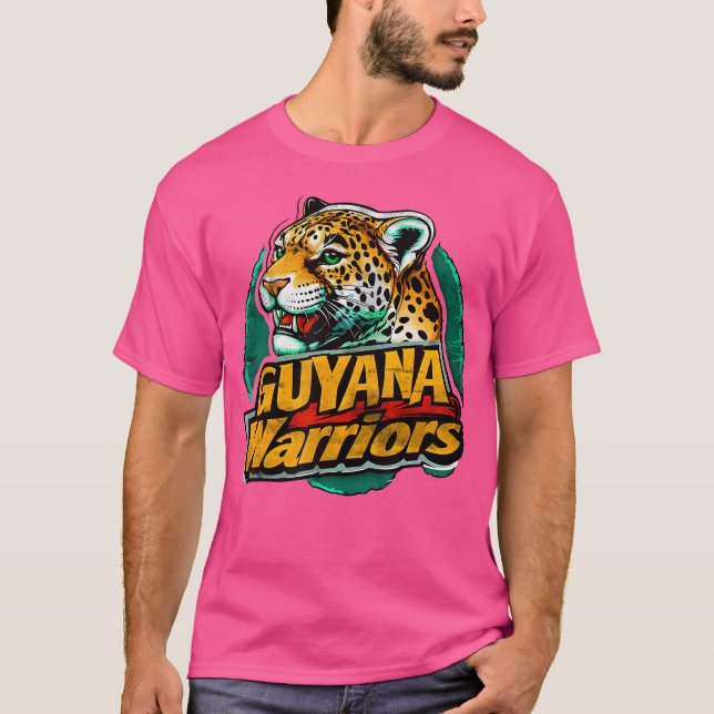 T-shirt Guyana Warriors Look Cricket (Devant)