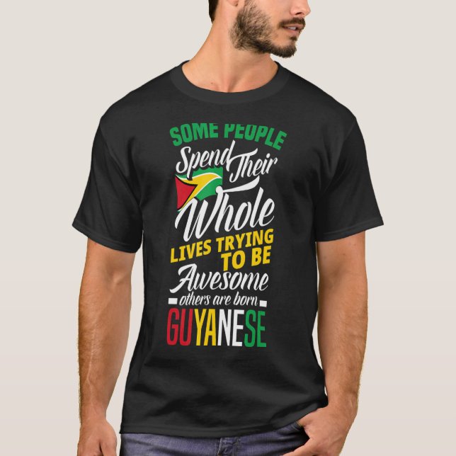 T-shirt Guyanais 1 (Devant)