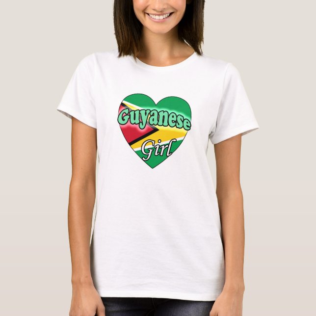 T-shirt Guyanaise fille (Devant)