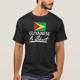 T-shirt Guyane Comme Cricket De Guyana