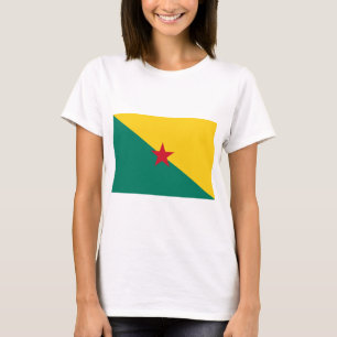 T-shirt Guyane - Drapeau de la Guyane Drapeau
