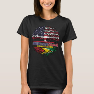 T-shirt Guyane Guyane États-Unis États-Unis Arbre