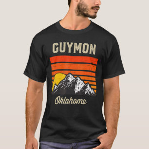 T-shirt Guymon Oklahoma Retro City State Vintage Usa