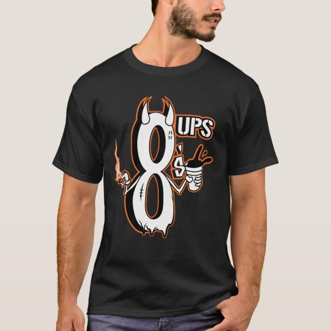 T-shirt Gwosts 8's UPS (Devant)