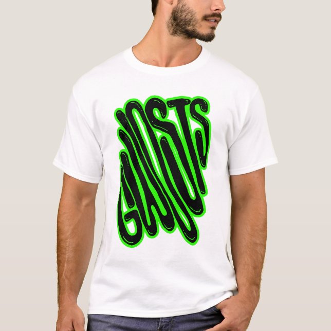 T-shirt Gwosts Stretched  (Devant)