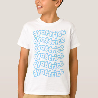 T-shirt @gyattrice Logo Pastel Blue Kid's