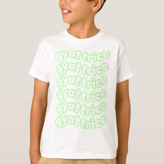 T-shirt @gyattrice Logo Pastel Green Kid's