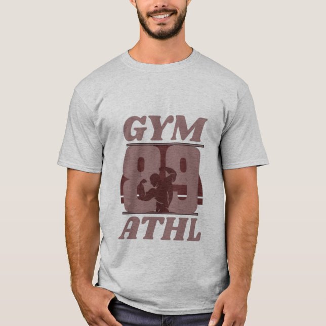 T-shirt gym athl (Devant)