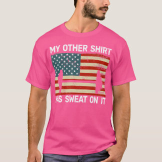 T-shirt Gym De L'Usa Powerlifter Poids Pour