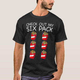 T-shirt Gym Découvrez Mes Frites De Six Pack