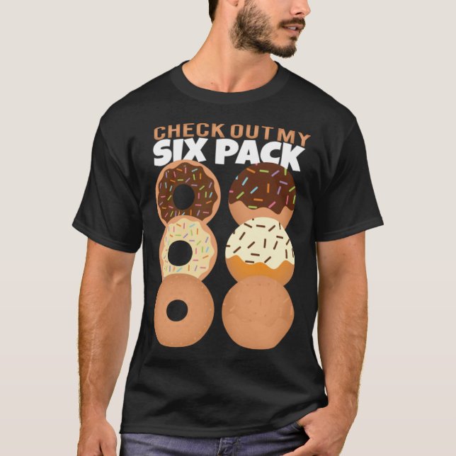 T-shirt Gym Découvrez Mon Pack Six Donut Summer Vacances (Devant)