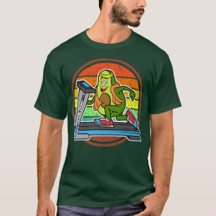 T-shirt Gym Drôle Avocado, Avocardio, Entraînement Drôle P