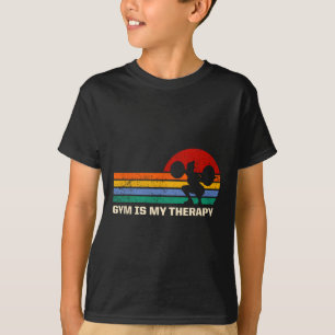 T-shirt Gym Est Mon Exercice Thérapeutique Disant Citation