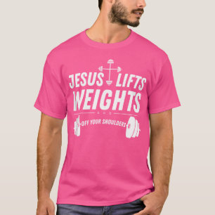 T-shirt Gym Et Jésus Christ Poids Corps Chrétien