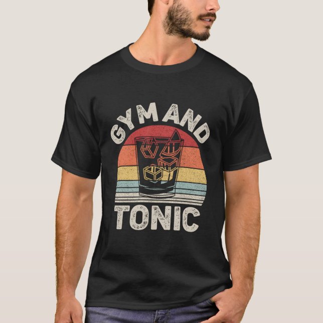 T-shirt Gym Gin Et Gin Tonique (Devant)