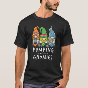 T-shirt Gym Gnomes Pompage avec mes Gnomies Entraînement F