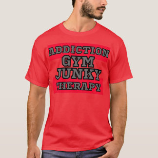 T-SHIRT GYM JUNKY ADDICTIONTHÉRAPIE