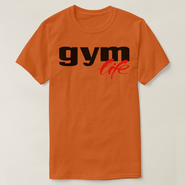 T-shirt Gym Life (Design devant)