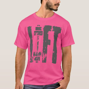 T-shirt Gym Poids Bodybuilding Ascenseur