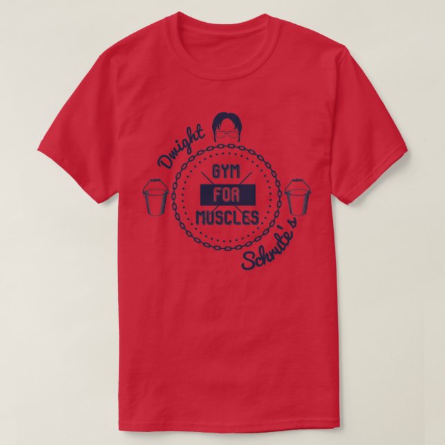 T-shirt Gym pour les Muscles (Design devant)