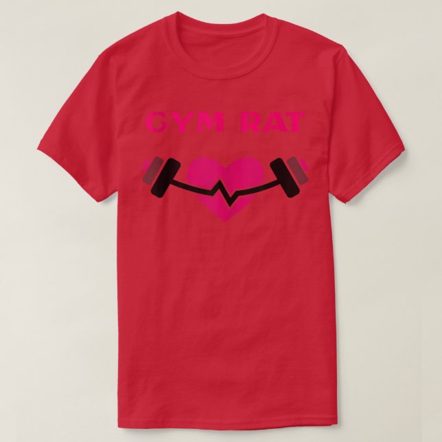 T-shirt Gym Rat  (Design devant)