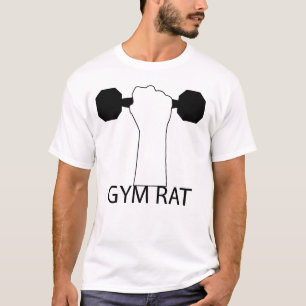 T-shirt Gym Rat Amusants Confortables 