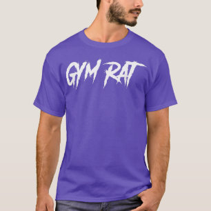 T-shirt Gym Rat Cadeaux Hommes Vêtements Hustle Fitness Gr