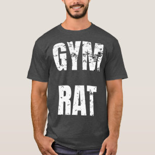 T-shirt Gym Rat Exercice Body Building Poids Lif