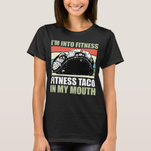 T-shirt Gym Taco Je suis dans Fitness Taco dans Ma Bouche 