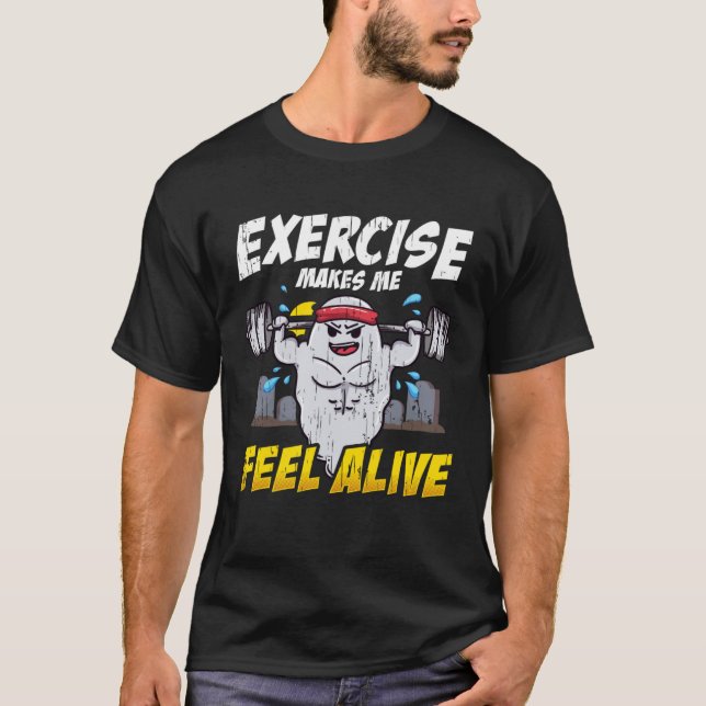 T-shirt Gym Workout Fitness Weight Lifting Leg Day Bodybui (Devant)