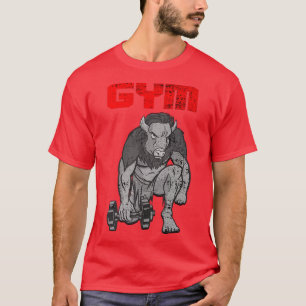T-shirt Gymnase Athlètes Bodybuilder Motivation Fitness