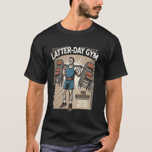 T-shirt Gymnase De Dernier Jour Missionnaire LDS Church Fu