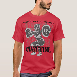 T-shirt Gymnase de la petite fille Motivation Barbell entr