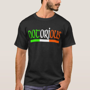 T-SHIRT GYMNASE NOTOIRE D'IRLANDAIS DE MCGREGOR UFC