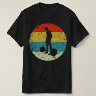 T-shirt gymnase rétro silhouette vintage les années 70