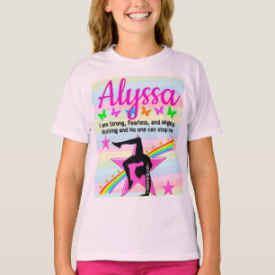 T-SHIRT GYMNAST FORT, INCRAINTE ET PUISSANT