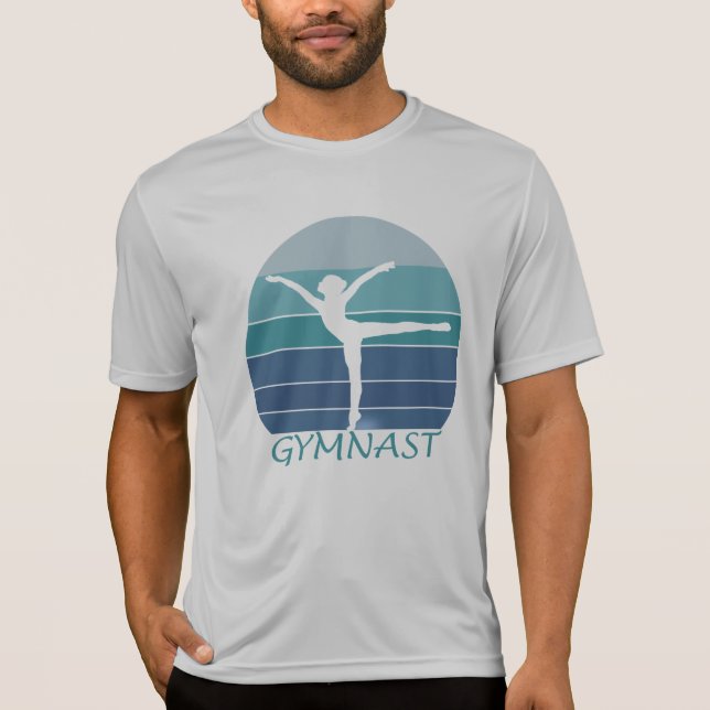 T-SHIRT GYMNAST - J'AIME LA GYMNASTIQUE. (Devant)
