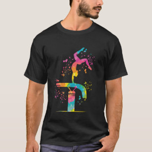 T-shirt Gymnaste au saut Gymnastique artistique filles enf