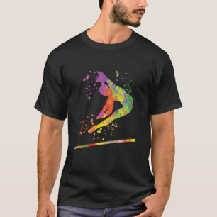 T-shirt Gymnaste aux barres asymétriques Filles Enfants Gy