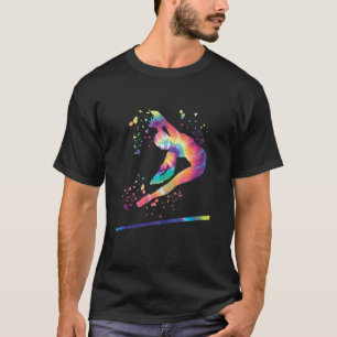 T-shirt Gymnaste aux barres asymétriques Filles Enfants Gy