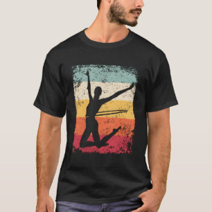 T-shirt Gymnaste Avec Filles À Capuchon Enfants Gymnas Rhy